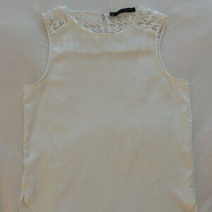 Zara houndstooth top
